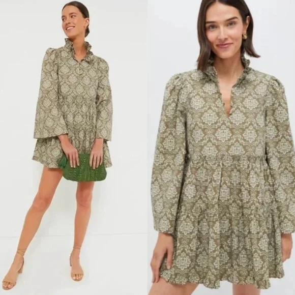 Tuckernuck Green Russell Dress - Picture 1 of 8